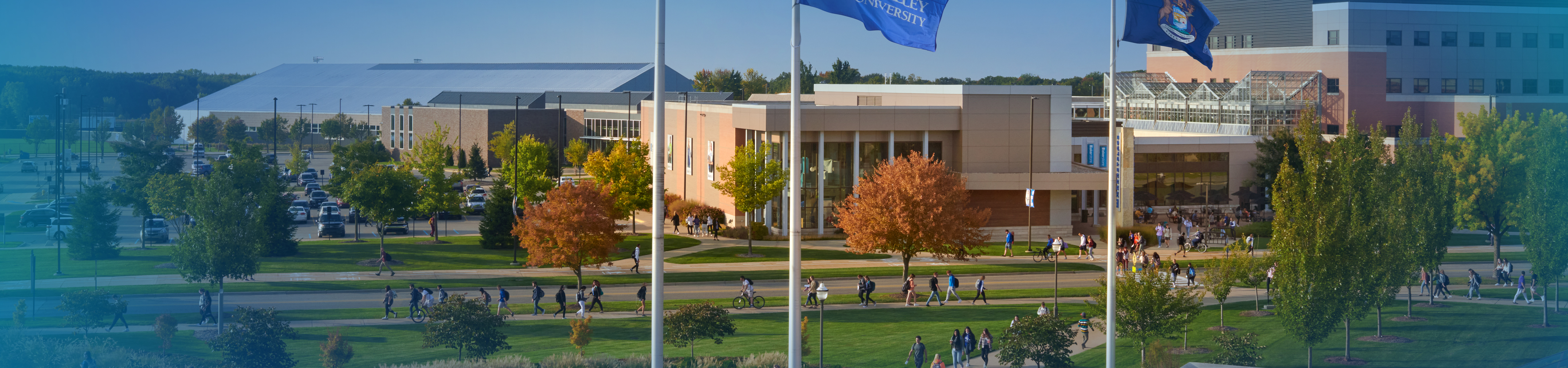 GVSU Allendale campus in fall